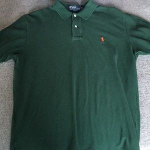 Forest green polo